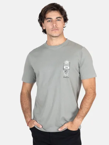 Polera Mc Sunset Rider Verde Hombre Maui And Sons