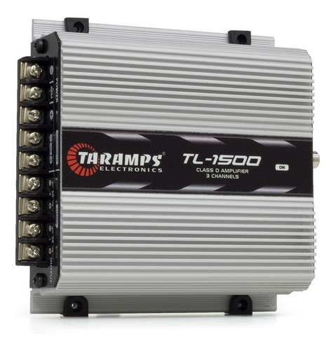 Modulo Taramps Tl 1500 390w Rms Rca 3 Canais Amplificador