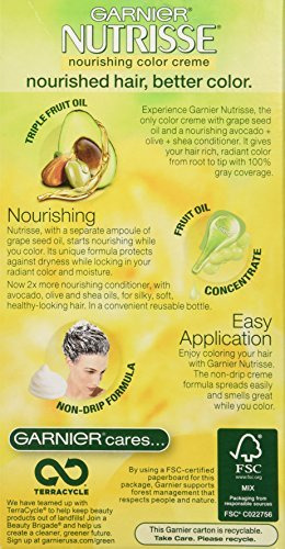 Garnier Color de Pelo Nutrisse, 93 Rubios Dorados Claros, 1 Unidad