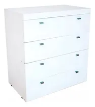Comprar Cómoda 4 Cajones Melamina 18mm Guías Metálicas Cuatro Amplios Cajones Materiales De Alta Calidad Diseño Moderno Y Elegante