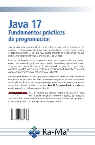 Libro Java 17 Fundamentos Prácticos De Programación