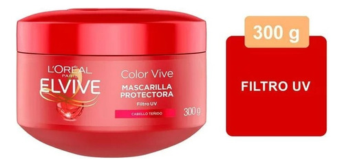 3 Pzas Mascarilla Para Cabello L'oréal Elvive Color Vive Cab