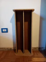 Comprar Torre Porta Cds - Con Detalles Estéticos Madera