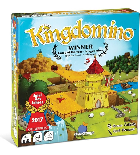 Kingdomino Award Winning Family Blue Orange Games