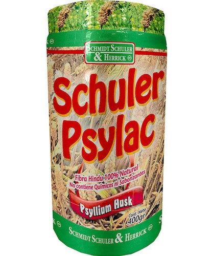 Schuler Psylac Fibra Hindu Psyllium Husk  400 Grs Sfn