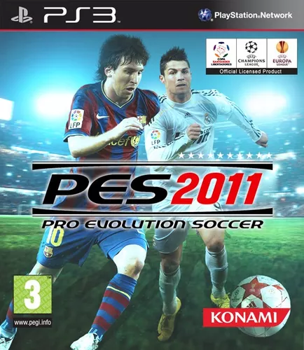 PES 2011 Pro Evolution Soccer PS3 Football Game for Sony PlayStation 3