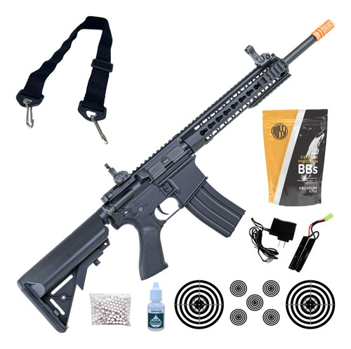 Rifle Rossi Cm515 Elétrico Airsoft Fuzil M4 Cyma 6mm
