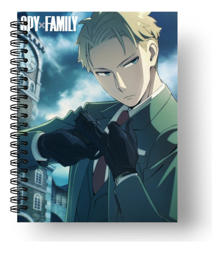 Cuadernos Universitarios Spy X Family Anime Anya Yor Loid 