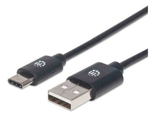 Cable Usb C A Usb A Macho/macho 2,0 Mts Manhattan