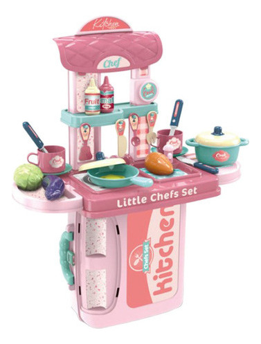 Fweaad Set De Juego De Cocina De Plástico Interactivo Para