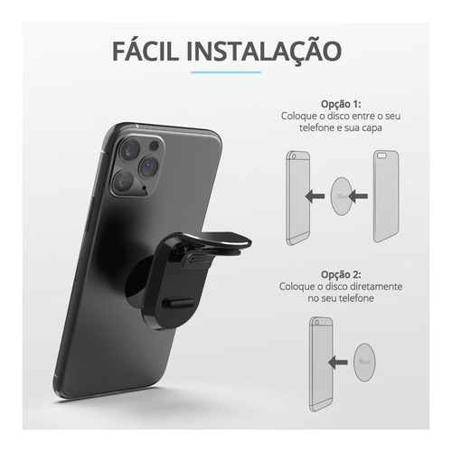 Imagem 4 de 9 de Suporte Magnético Automotivo Trust