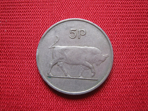 Irlanda 5 Pence 1969