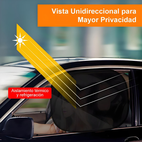 Parasol Lateral Para Auto Parabrisas Parasoles Set 6 Piezas