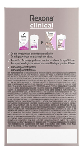 Desodorante Rexona Clinical Classic Women En Crema X 48 G