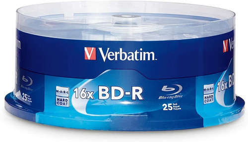 Verbatim Bd-r - Disco Multimedia Grabable  25 Gb  16 Unidade