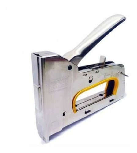 Imagen 2 de 10 de Engrampadora Metalica Manual Profesional 13mm + 100 Grampas