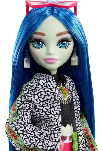 Muñeca Monster High Ghoulia Yelps Con Accesorios