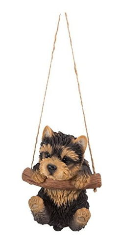 Hanging Yorkshire Terrier Puppy