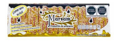 Barra Grande De Chocolate 10 Pzas Marsam