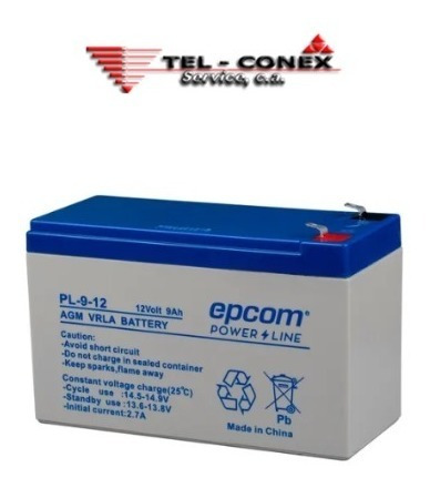 Imagen 1 de 5 de Bateria 12v-9ah Para Ups Epcom