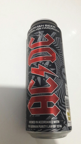 Lata Cerveja Ac/dc Original Lacrada Antiga! (Usado)