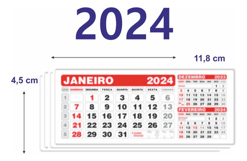 25 Refil Para Calendário De Mesa Pvc Pequeno 2022