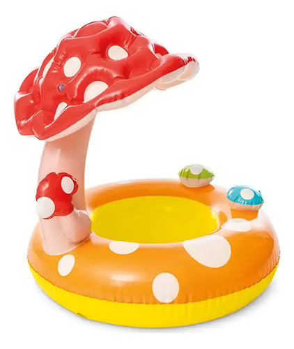 Flotador Inflable Hongo Intex 56574np Bebes 69 Cm