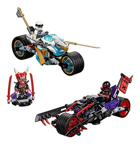 Lego 70639 Ninjago Street Race Of Snake Jaguar, 308 Pzs 308 Ninjago (Usado)