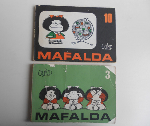 2x$5 Mafalda De Quino 3 Y 10, Año 74, Detalle Solo Portada  