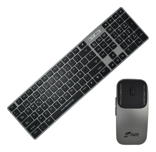 Combo Teclado Y Mouse Inalambrico Jyr Empresarial | Formal