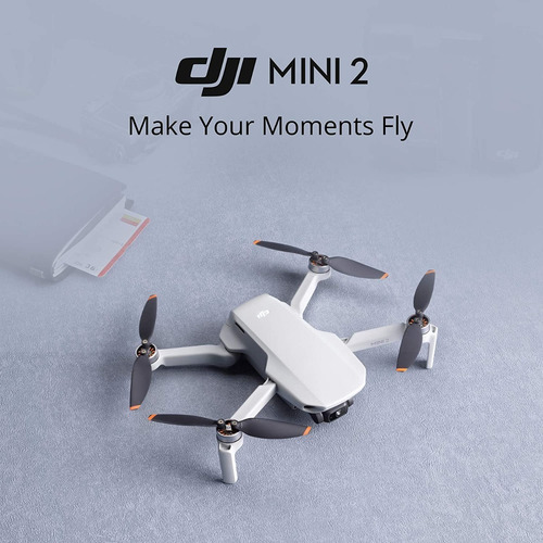 Dji Mavic Mini 2 Fly More Combo Drone Profesional 4k Oficial Color Light gray