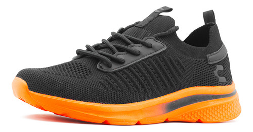 Tenis Para Caballero Charly® Sport Color Negro Comodos