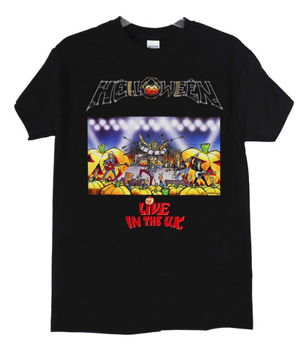 Polera Helloween Live In The Uk Metal Abominatron