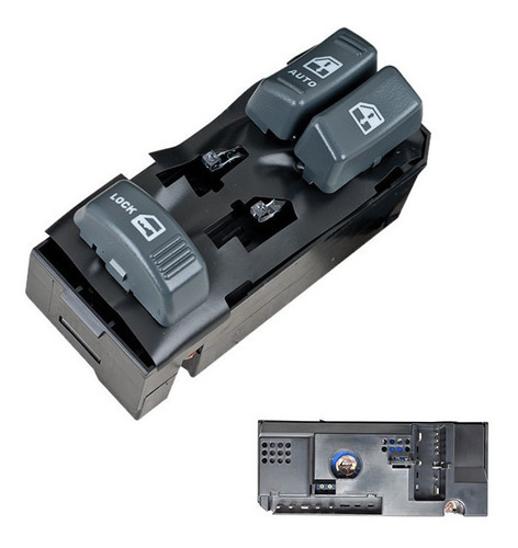 Control Elevador Gris Chevrolet S10 95-04 Generica