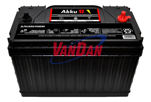 Batería Solar Akku17 Tipo Cale/lth Modelo: 31t (Usado)