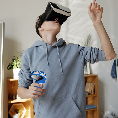 1 Par De Fundas De Agarre Para Controlador Vr Creative Handl