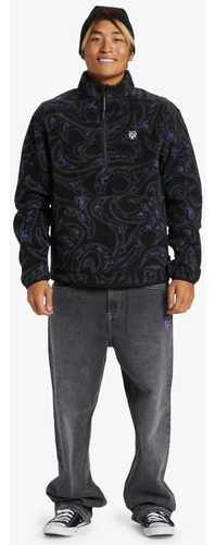 Buzo Canguro Quiksilver Mercury Sherpa