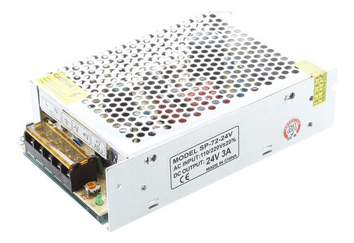 Transformador De Fuente De Alimentación Ac 110/220v 24vdc 3a