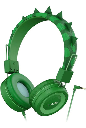 Simjar Dinosaur Kids Auriculares Con Micrófono Para La Escue