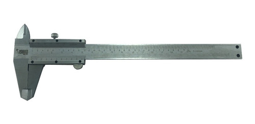 Calibre Metalico Isard 0-150mm Profesional - Caja Plástica