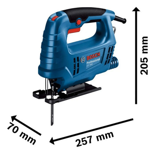 Serra Tico Tico Gst 680 500w 127v Com Lâmina De Corte- Bosch