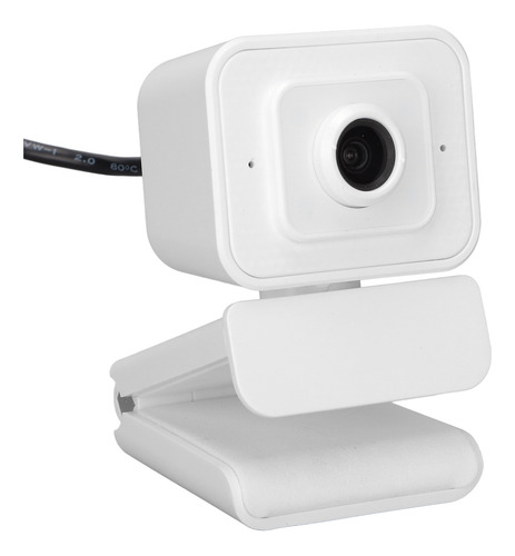 Cámara Web Usb Para Computadora, Cámara Web Blanca De Alta R