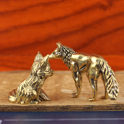 2 Mini Estatua De Para Té, Mascota, , Sentado 2,9x3,4cm