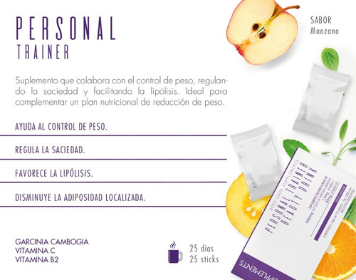 Imagen 3 de 4 de Personal Trainer Suplemento Reductor Idraet 25 Días