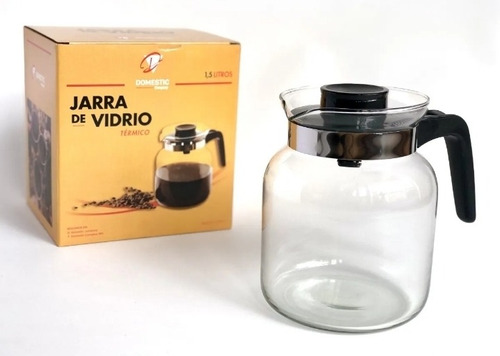 Cafetera Jarra Vidrio Térmico 1.5 L  Domestic