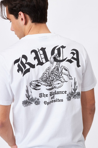 Imagen 5 de 9 de Remera Scorp Rvca Hombre