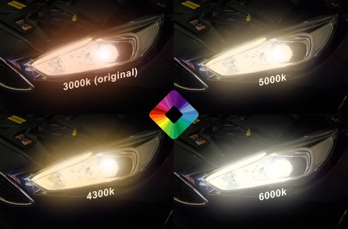 Par Lampadas Farol Xenon Premium X Mni H1 Reposição Projetor