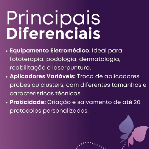 Aparelho De Led E Laser Antares - Reabilitação Física Saúde