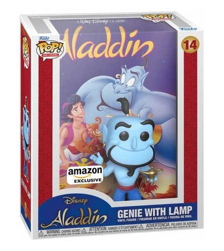 Funko Pop! Vhs Cover - Genie With Lamp (amazon Exclusive)