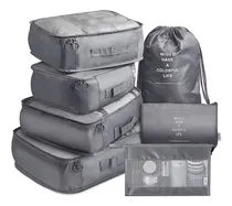 Comprar Bolsas De Equipaje 7 Pcs Organizadores De Viaje Para Maletas